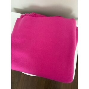 Pink fleece fabric 65x55